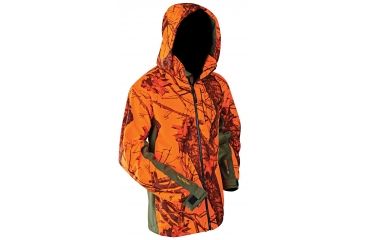 Image of Yukon Gear Scent Factor Jacket, Blaze/Forest Green Accents, Large 121704
