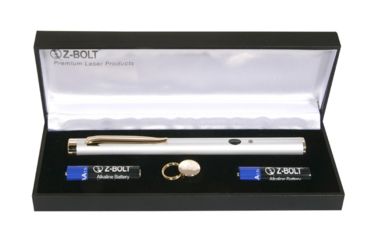 Image of Z-Bolt BLP-5 True Blue Laser Pointer, Silver, Small, BLP-5-S