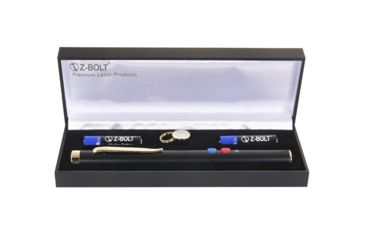Image of Z-Bolt BTG-4 Red &amp; Blue Laser Pointer, Premium Gift, Standard Laser Pointer, Black, Small, BTG-4
