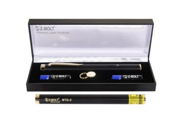 Image of Z-Bolt Class II Green Laser Pointer - 1Mw, Matte Black, BTG-3