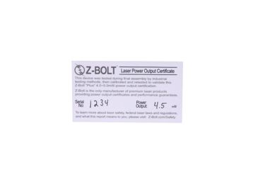 Image of Z-Bolt D-5-G Duet Emerald Blue Pointer, Tru Green Laser, Dual Switch, FDA Class 3A, Green, Small, D-5-G