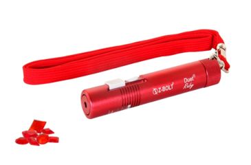 Image of Z-Bolt D-5-R Duet Ruby Blue Pointer, Tru Green Laser, Dual Switch, Red, Small, D-5-R, EDEMO1