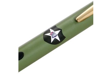 Image of Z-Bolt Military Pride Laser Pointer, Green, 2nd Infantry Division Second to None, Emerald Green, MBP-5-ARMY-2ndID