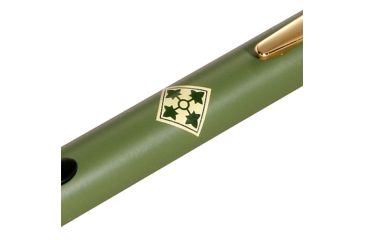Image of Z-Bolt Military Pride Laser Pointer, Green, 4th Infantry Division Steadfast and Loyal, Emerald Green, MBP-5-ARMY-4thID