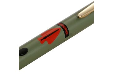 Image of Z-Bolt Military Pride Laser Pointer, Green, US Army Special Operation Command Sine Pari - Without Equal, Emerald Green, MBP-5-ARMY-USASOC