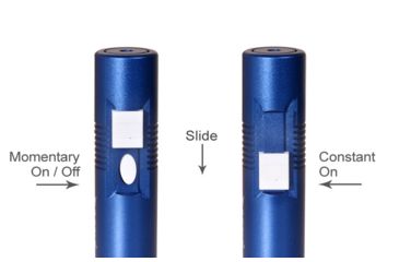 Image of Z-Bolt The Duet Laser Pointer Kit, 3x Duets, Multi-Color Kit - Emerald, Sapphire, Ruby, Tri-Color, Small, DUET-TRI-KIT