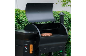 Image of Z Grills ZPG-550B2 Wood Pellet Grill &amp; Smoker, Black, Medium, ZPG-550B2