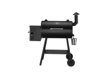 Image of Z Grills ZPG-550B2 Wood Pellet Grill &amp; Smoker, Black, Medium, ZPG-550B2