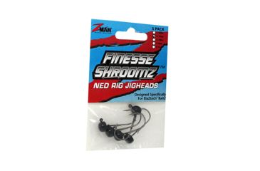 Image of Z-man ShroomZ Finesse Jig, 1/15oz, Black, FJH115-02PK5