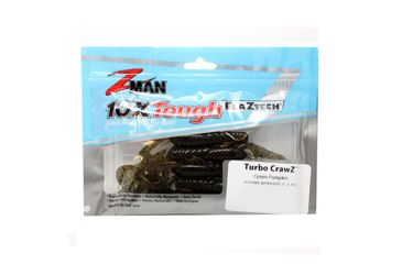 Image of Z-man TURBO CRAWZ 4 GRN PMPKN6PK TCRAW4-46PK6