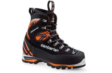 Image of Zamberlan Mountain Pro Evo GTX RR Mountaineering Shoes - Men's, Black/Orange, 10.5 US, Medium, 2090BOM-45-10.5