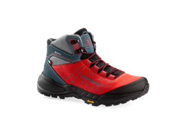 Image of Zamberlan Circe GTX Hiking Shoes - Womens, Salmon/Peacock, 7.5, 0334SPW-39.5-7.5
