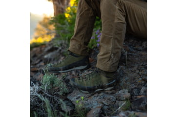 Image of Zamberlan Salathe Trek GTX RR Hiking Shoes - Mens, Olive, 10, 0226OLM-44.5-10