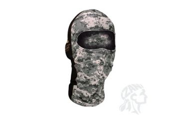 Image of Zan Headgear Balaclava Nylon Headwear, U.S. Army, Camo Crest WBN700