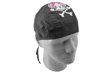 Image of Zan Headgear Flydanna Embroidered Girl Skulls Z649
