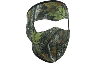 Image of Zan Headgear Full Mask, Neoprene, Forest Camo, WNFM238