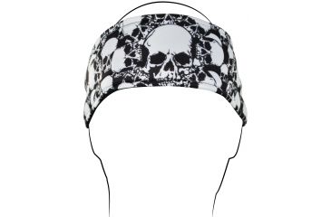 Image of Zan Headgear Headband, All Over Skull HB004