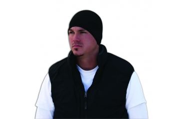 Image of Zan Headgear Helmet Liner Black Microfleece &amp; Neoprene WHLF114N