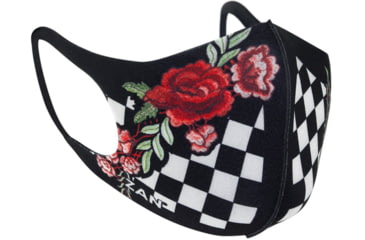 Image of Zan Headgear Lightweight Face Mask, One Size, 2 Pack, Checkered Floral, FMLW421