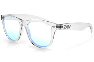 Image of Zan Headgear Minty Sunglasses, Crystal Clear Frame, Clear Blue Light Lens, EZMT03B