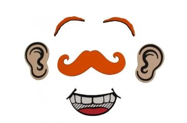 Image of Zan Headgear Modi-Face Mask w/ Starter Pack, Neoprene,  Black WNFMV114