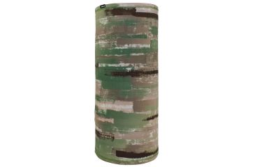 Image of Zan Headgear Motley Tube, Brushed Elastane, Multi Brushed Camo, TL128