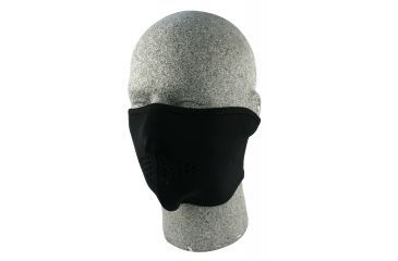 Image of Zan Headgear Neoprene Half Mask, Black, WNFM114H