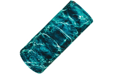 Image of Zan Headgear SportFlex Motley Tube, 10in X 20in, Mossy Oak Elements Aqua Seawater, One Size Fits Most, TL274