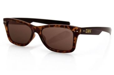 Image of Zanheadgear Trendster Sunglass,Tortoise/Black Frame,Brown Lense, Brown, One Size Fits Most EZTN02