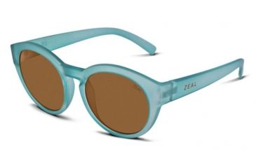 Image of Zeal Optics Fleetwood Sunglasses, Telegraph Blue Frame, Polarized Copper Lens, Polarized, 10874