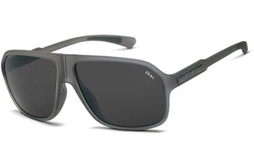 Image of Zeal Optics Sawyer Sunglasses Granite Grey Frame, Dark Grey Lenses, Polarized 10523