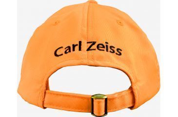 Image of Zeiss Gear Hat With Zeiss Logo, Orange And Brown  Brim 1977-667
