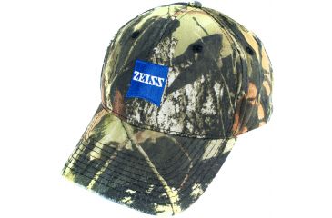 Image of Zeiss Gear Hat With Blue Zeiss Logo, Mossy Oak Camo
