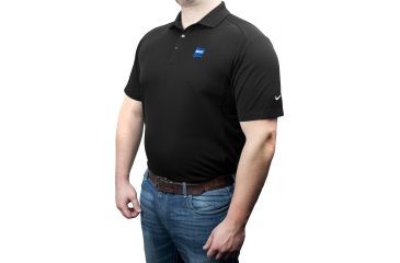 Image of Zeiss Gear Polo Shirt, Black, Large