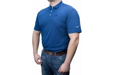 Image of Zeiss Gear Polo Shirt, Blue, Large