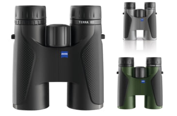 Image of Zeiss Terra ED 8x42 Binocular, Black, Black/Gray, Green