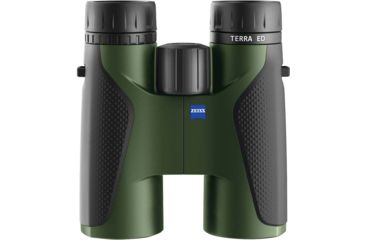 Image of Zeiss Terra ED 10x42mm Schmidt-Pechan Prism Binoculars, Green, Medium, NSN 9005.10.0040, 524204-9908-000