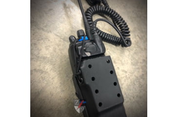 Image of Zero9 Holsters Portable Radio Case Tait Tp-9400, Molle Loks, Plain Black, Z9-5019-BLK-MLK