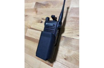 Image of Zero9 Portable Radio Case Holster, APX6000/8000, Tek-Lok, Plain Black, Z9-5001-BLK-TEK