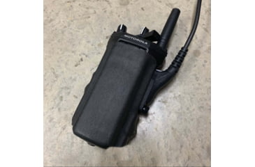 Image of Zero9 Portable Radio Case Holster, APX6000/8000, Tek-Lok, Plain Black, Z9-5001-BLK-TEK