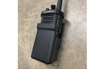 Image of Zero9 Portable Radio Case Holster, APX6000/8000, Tek-Lok, Plain Black, Z9-5001-BLK-TEK
