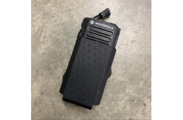 Image of Zero9 Portable Radio Case Holster, APX6000/8000, Tek-Lok, Plain Black, Z9-5001-BLK-TEK