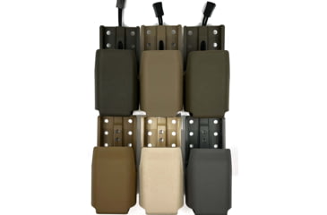 Image of Zero9 Portable Radio Case Holster, APX6000/8000, Tek-Lok, Plain Black, Z9-5001-BLK-TEK