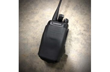 Image of Zero9 Portable Radio Case Holster, TK-5220/5320, Tek-Lok, Plain Black, Z9-5012-BLK-TEK