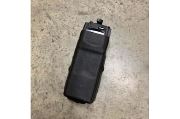 Image of Zero9 Portable Radio Case Holster, XG-25/XG-75/P7300, Tek-Lok, Plain Black, Z9-5008-BLK-TEK
