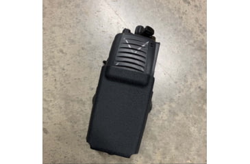 Image of Zero9 Portable Radio Case Holster, XG-25/XG-75/P7300, Tek-Lok, Plain Black, Z9-5008-BLK-TEK