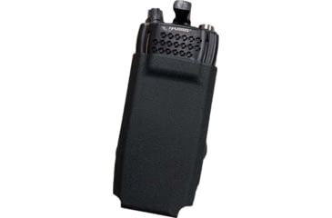 Image of Zero9 Portable Radio Case Holster, XG-25/XG-75/P7300, Tek-Lok, Plain Black, Z9-5008-BLK-TEK