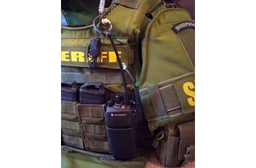 Image of Zero9 Portable Radio Case Holster, XPR7000 Series, Tek-Lok, Plain Black, Z9-5006-BLK-TEK