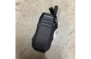 Image of Zero9 Portable Radio Case Holster, XTS3000/5000, Tek-Lok, Plain Black, Z9-5004-BLK-TEK