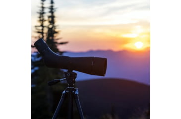 Image of ZeroTech Optics Thrive 20-60x85mm Spotting Scope, Angled, Black, TH206085